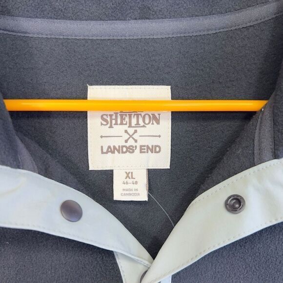 New with tags Blake Shelton X Lands End fleece xl - Picture 5 of 13